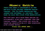 Atomic Battle for the Amstrad CPC