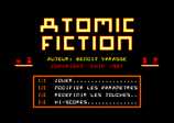 Atomic Fiction for the Amstrad CPC