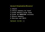 Animal Vegetable Mineral for the Amstrad CPC