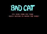 Bad Cat for the Amstrad CPC