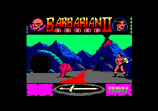 Barbarian 2 for the Amstrad CPC