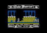 Blade Warrior for the Amstrad CPC