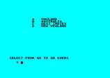 Cricket Master for the Amstrad CPC