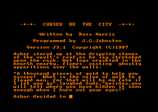 Cursed be the City for the Amstrad CPC