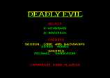 Deadly Evil for the Amstrad CPC