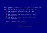 Don Quichotte for the Amstrad CPC