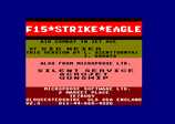F-15 Strike Eagle by Microprose