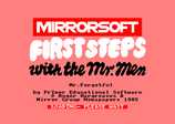 First Steps with the Mr Men by Mirrorsoft