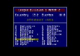 Football Champions for the Amstrad CPC