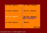 Football Manager 3 for the Amstrad CPC