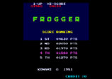 Frogger for the Amstrad CPC