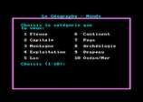 Le Geographe - Mond for the Amstrad CPC