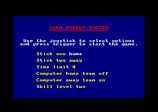 Glen Hoddle Soccer for the Amstrad CPC
