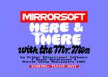 Here & There with the Mr Men by Mirrorsoft
