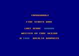 Impossamole for the Amstrad CPC