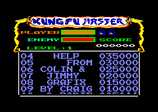 Kung Fu Master for the Amstrad CPC
