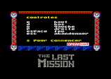 Last Mission : The for the Amstrad CPC