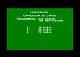 Leaderboard Tournament for the Amstrad CPC