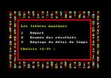 Les Lettres Magiques for the Amstrad CPC