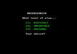 Macrocosmica for the Amstrad CPC