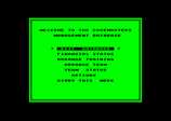 1st Division Manager for the Amstrad CPC