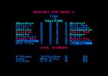 2 Player Soccer Squad for the Amstrad CPC
