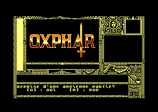 Oxphar for the Amstrad CPC