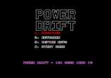 Power Drift for the Amstrad CPC
