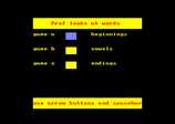 Prof Looks at Words for the Amstrad CPC