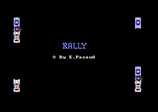 Rally for the Amstrad CPC