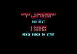 Red Heat for the Amstrad CPC
