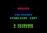 Red LED by Starlight
