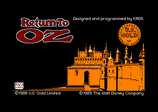 Return to Oz by US Gold