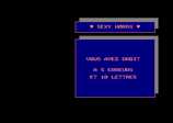 Sexy Words for the Amstrad CPC