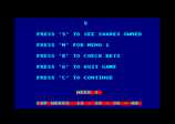 Soccer Director for the Amstrad CPC