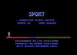Sport for the Amstrad CPC