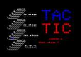 Tac Tic for the Amstrad CPC
