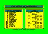 TT Racer for the Amstrad CPC