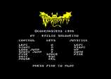 Vampire for the Amstrad CPC