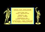 World Cup Challenge for the Amstrad CPC