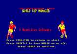 World Cup Manager by Macmillian Ltd