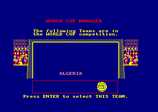 World Cup Manager for the Amstrad CPC