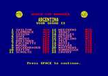 World Cup Manager for the Amstrad CPC