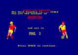 World Cup Manager for the Amstrad CPC