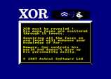 Xor for the Amstrad CPC