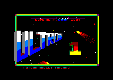 Ultron 1 for the Amstrad CPC