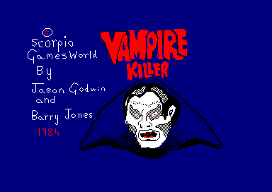 Vampire Killer for the Amstrad CPC