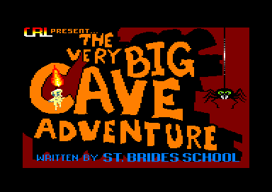 Very Big Cave adventure for the Amstrad CPC