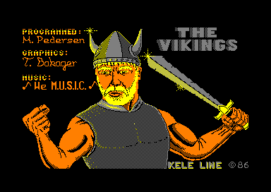 Vikings for the Amstrad CPC