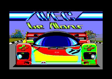 Wec Le Mans for the Amstrad CPC